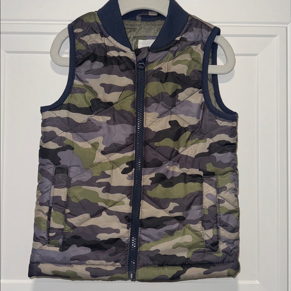 Cat & Jack Camouflage Vest 3T
